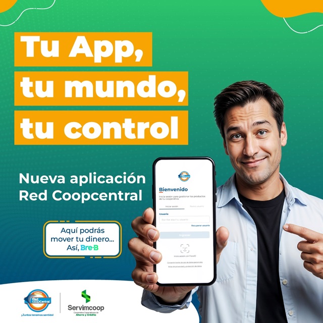 ¡Descarga la nueva App Red Coopcentral!